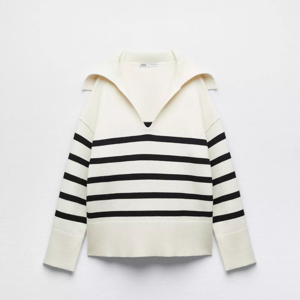 Zara striped sweater